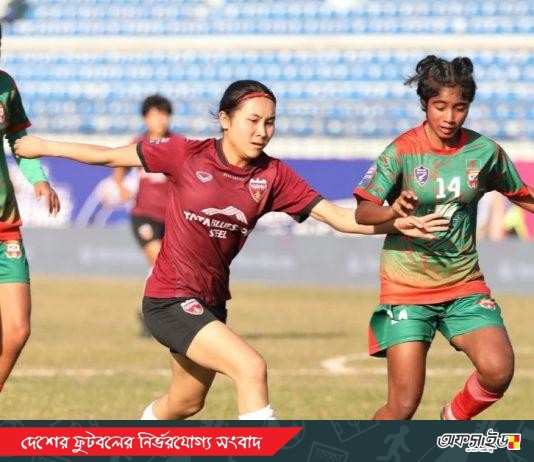 শেষ ম্যাচে ড্র, জয়হীনভাবেই সাফ ক্লাব কাপ শেষ নাসরিন একাডেমির