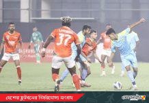 জিকোর বীরত্বে রক্ষা, আবাহনীর সঙ্গে ২-২ ড্রয়ে শীর্ষেই বসুন্ধরা কিংস