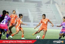 অভিষেকেই গোলবন্যা, নাসরিন একাডেমিকে ৮–০ উড়িয়ে দিল বিকেএসপি