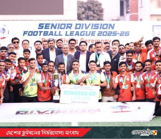 সিনিয়র ডিভিশন লিগে যাত্রাবাড়ীর শিরোপা, ট্রফি উৎসবের মধ্যেই পাতানো ম্যাচের অভিযোগ