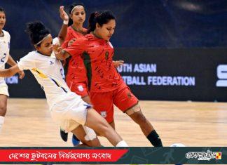 দুই গোলে পিছিয়েও দুর্দান্ত প্রত্যাবর্তন, শ্রীলঙ্কাকে উড়িয়ে দিল বাংলাদেশের নারী ফুটসাল দল