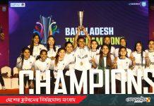 হাতিরঝিলে উচ্ছ্বাসের জোয়ার: ‘এই ট্রফি আপনাদের জন্য’—চ্যাম্পিয়ন সাবিনা