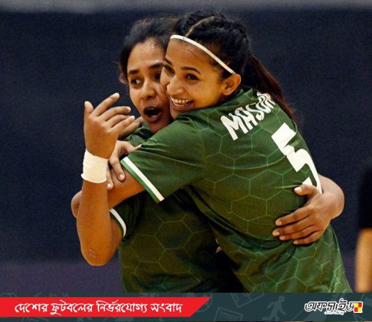 সাবিনাদের দাপটে নেপালকে ৩-০ হারাল বাংলাদেশ