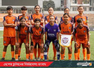অপরাজিত রাজশাহী স্টারস নারী ফুটবল লিগের চ্যাম্পিয়ন