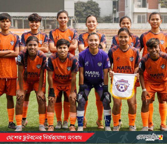 অপরাজিত রাজশাহী স্টারস নারী ফুটবল লিগের চ্যাম্পিয়ন