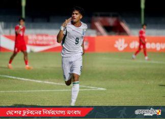 মানিকের গোলে নেপালকে হারিয়ে ফাইনালে বাংলাদেশ