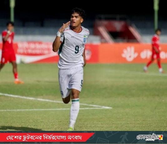 মানিকের গোলে নেপালকে হারিয়ে ফাইনালে বাংলাদেশ