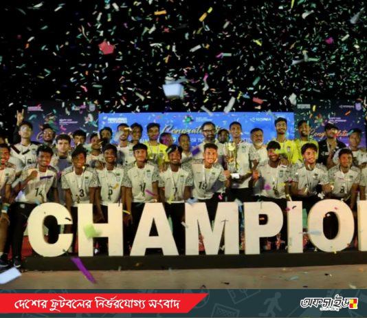 জাতীয় ক্রীড়া দিবসে সাফজয়ী যুবাদের সংবর্ধনা