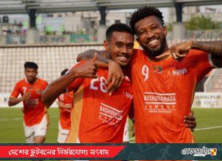 দোরিয়েলতনের গোলে জয়, শীর্ষে অটুট বসুন্ধরা কিংস