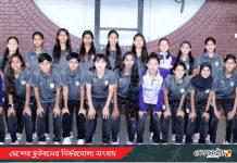 হ্যাটট্রিক শিরোপার লক্ষ্যে থাইল্যান্ডে বাংলাদেশ নারী দল