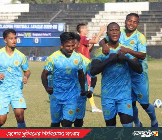 পিডব্লিউডিকে হারিয়ে কিংসের ওপর চাপ বজায় রাখল আবাহনী