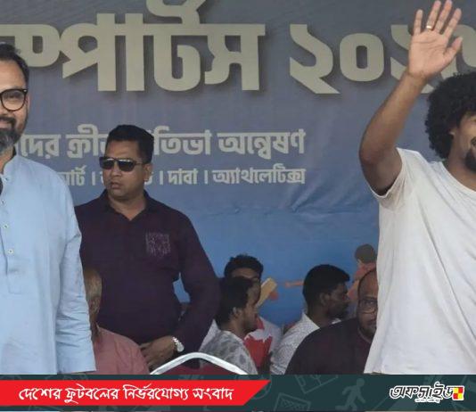 ক্রীড়া প্রতিমন্ত্রীকে ধন্যবাদ বাংলাদেশের তারকার